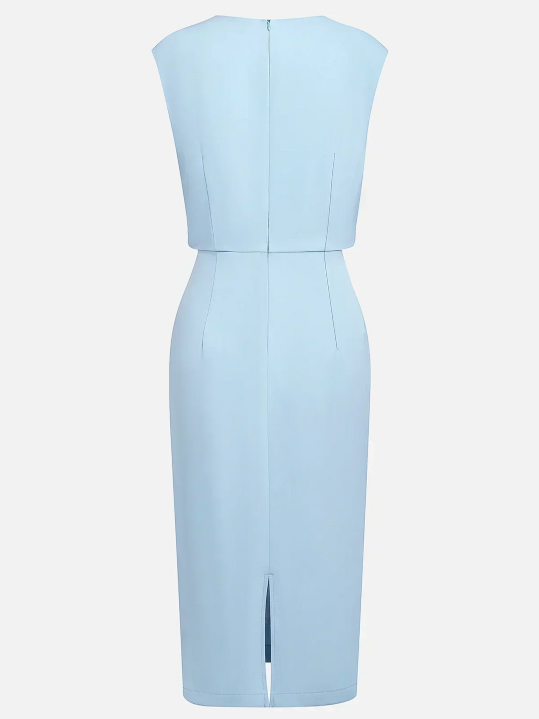 Joanna | Draped Keyhole Dress