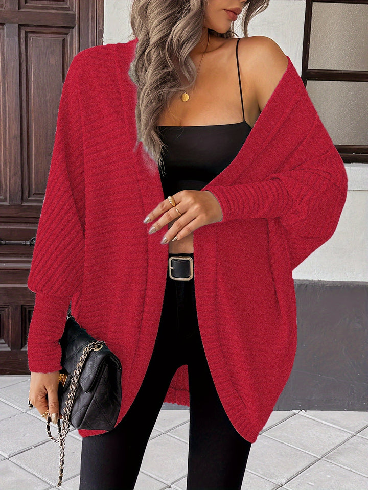 Theresa | Relaxed Open-Front Cardigan