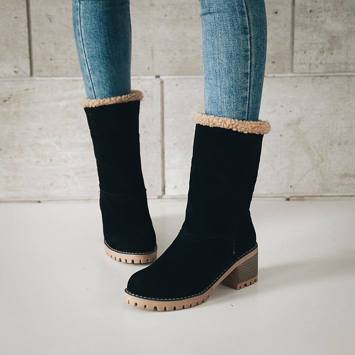Rita | Cosy Cuffed Ankle Boots