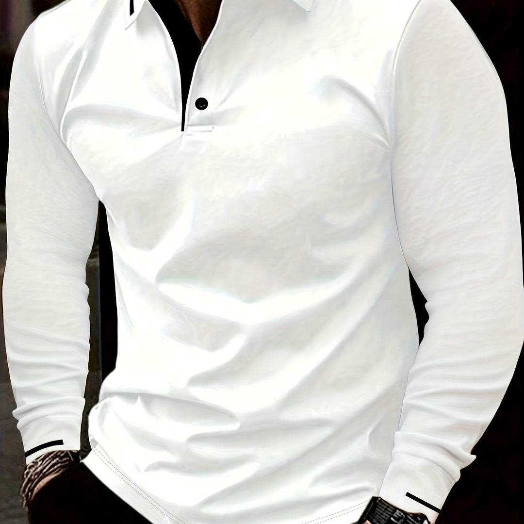 Russell | Refined Long-Sleeve Polo Shirt