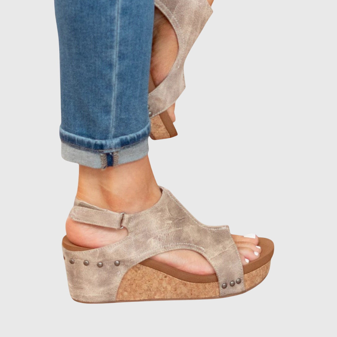 Della | Open-Toe Comfort Sandals