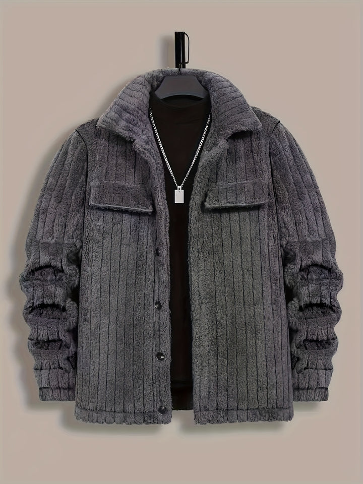 Rhett | Textured Button-Front Jacket