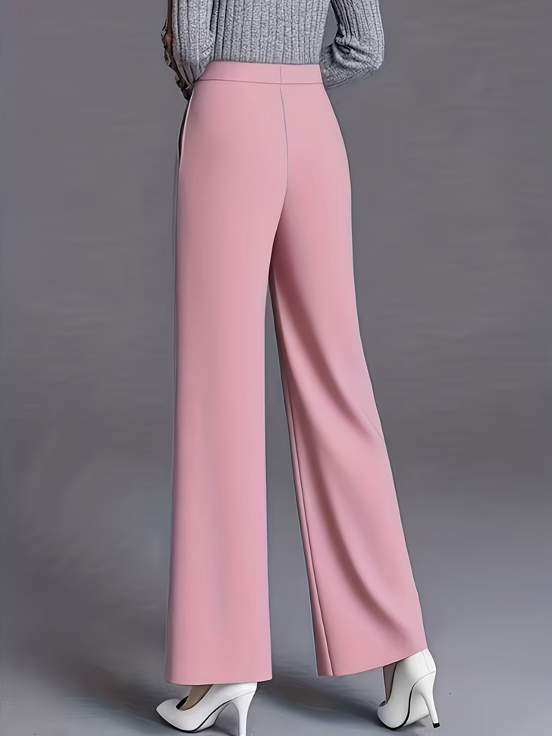 Emmeline | High-Waisted Wide-Leg Trousers