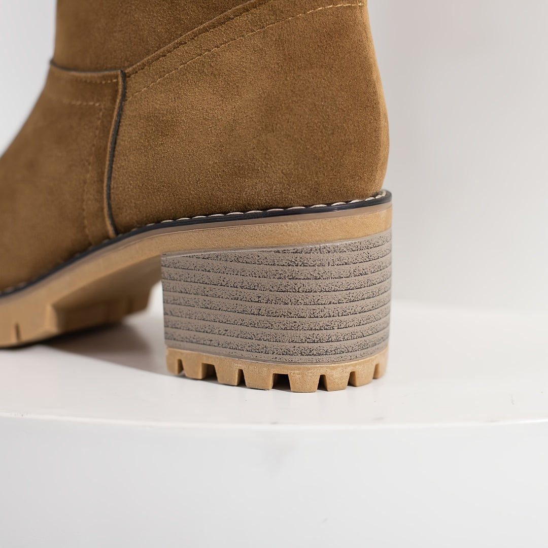 Rita | Cosy Cuffed Ankle Boots