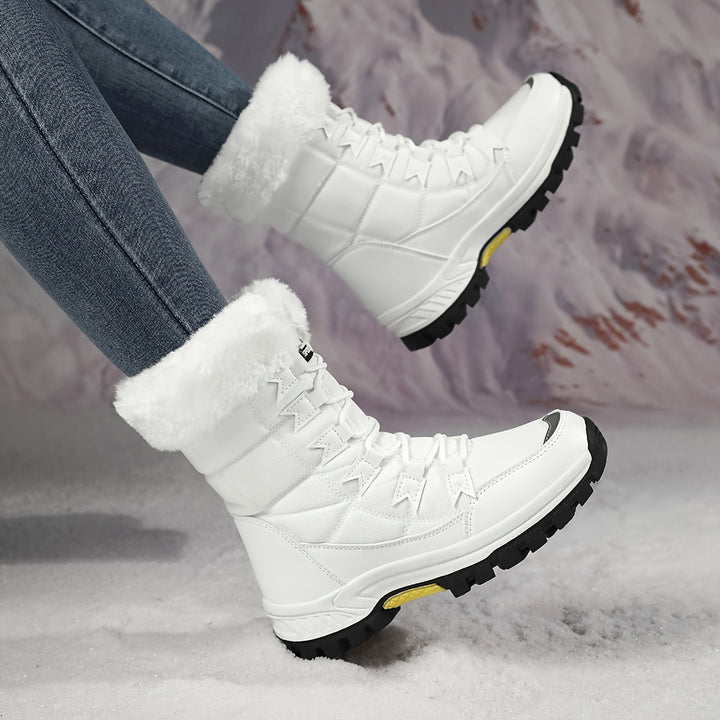 Wynter | Cosy Lace-Up Snow Boots