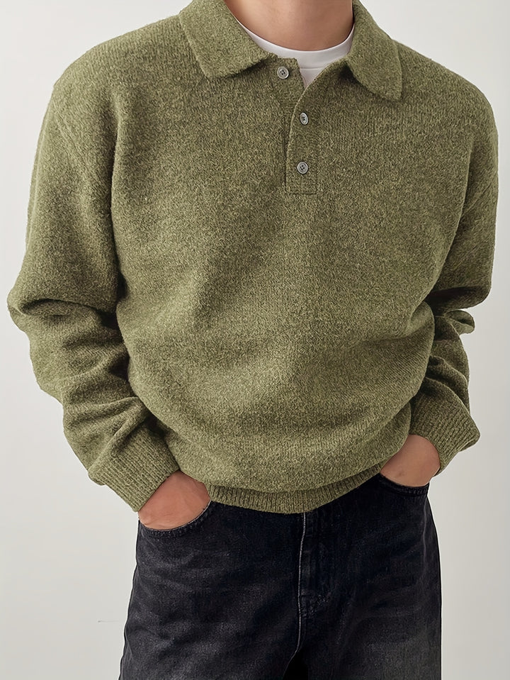 Franklin | Collared Knit Jumper