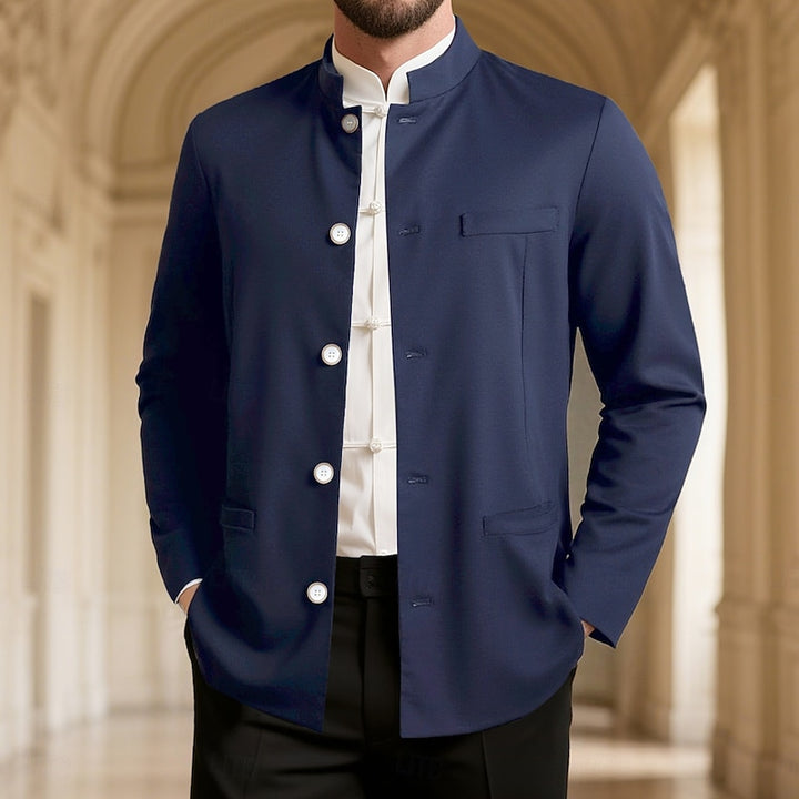 Alden | Mandarin-Collar Jacket