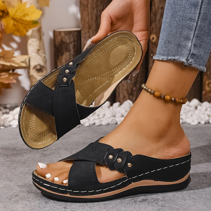 Cecilia | Comfort Wedge Sandals