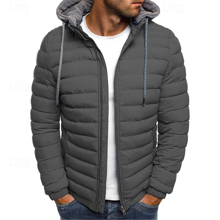 Nolan | Hooded Quilted Puffer Jacket