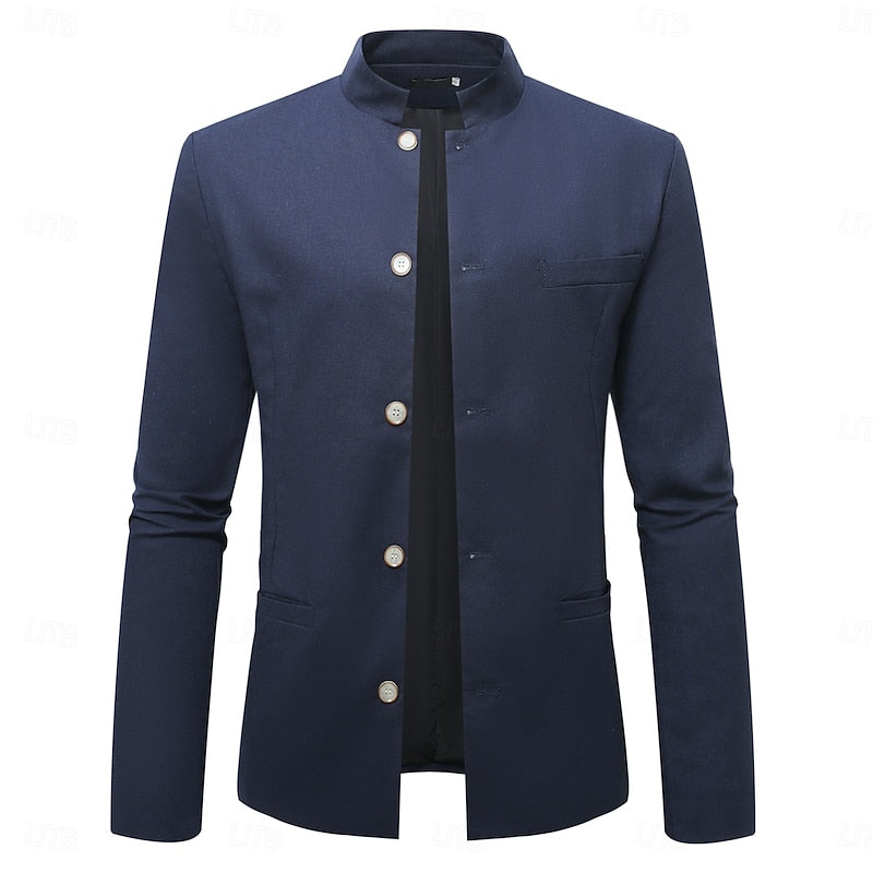 Alden | Mandarin-Collar Jacket