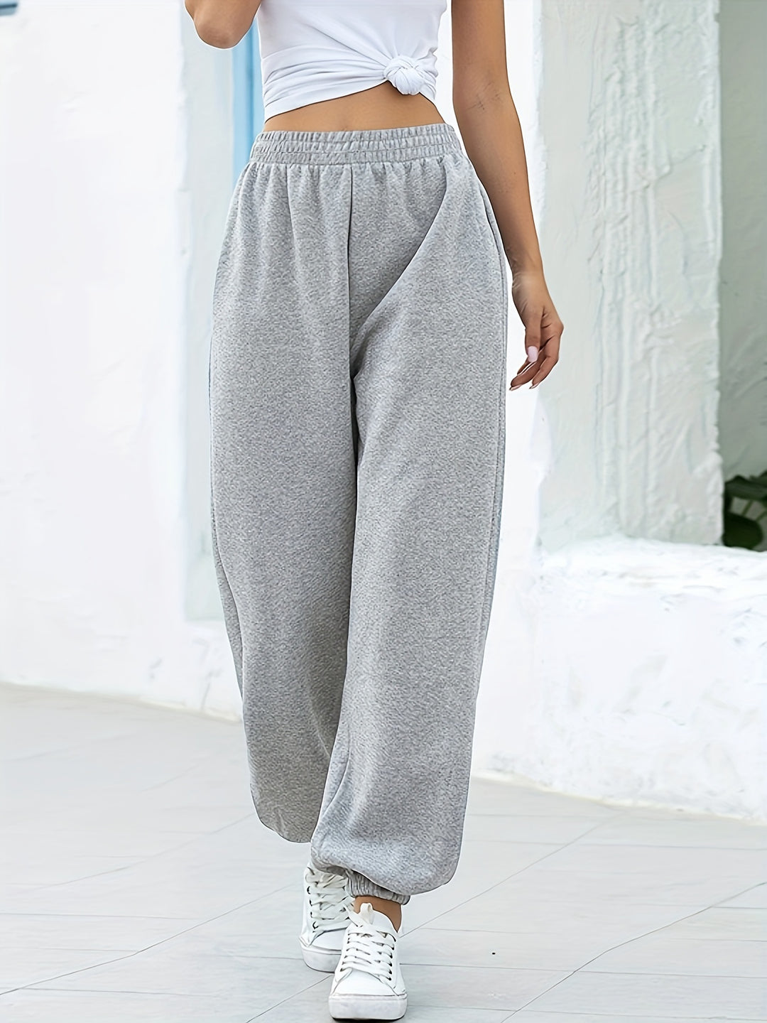 Lorraine | Relaxed High-Waisted Joggers