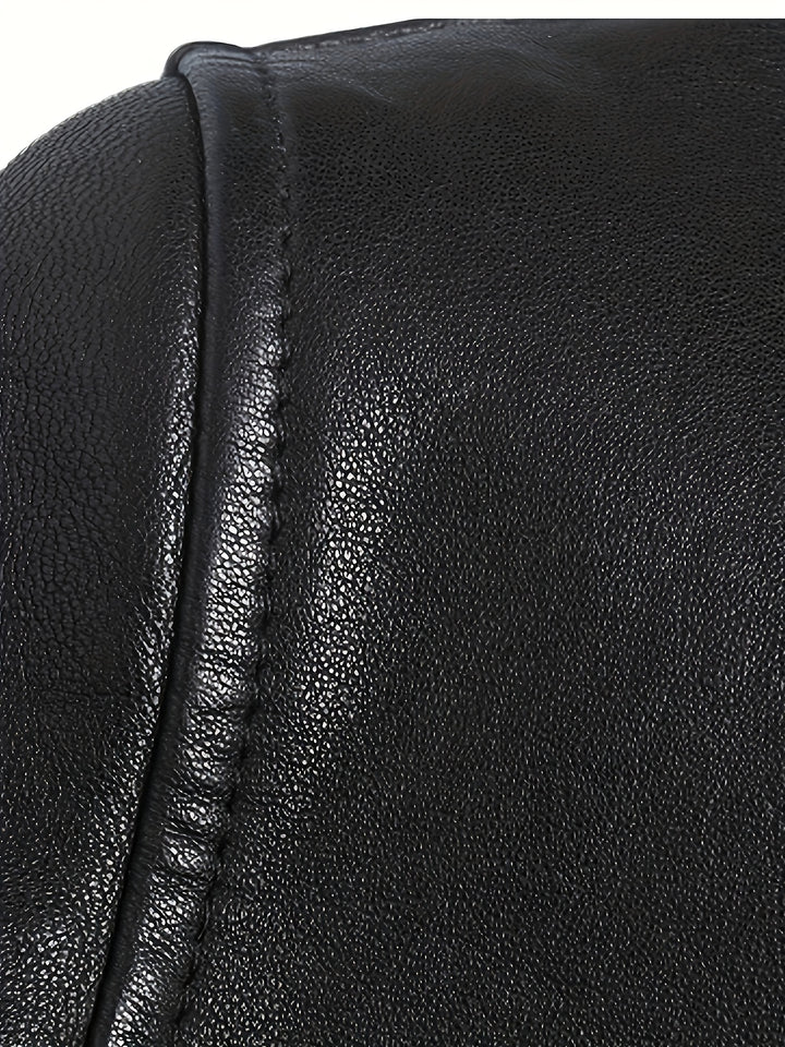 Roland | Stand-Collar Moto Jacket