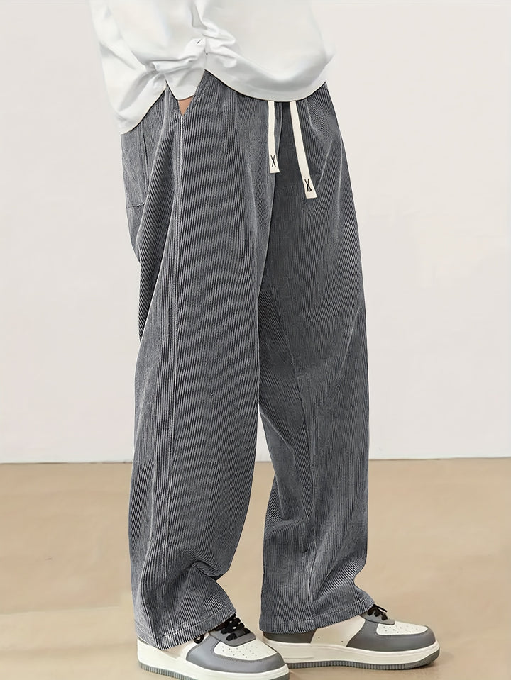 Wallace | Relaxed Straight-Leg Trousers