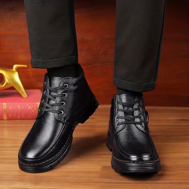 Douglas | Cosy High-Top Lace-Up Boots