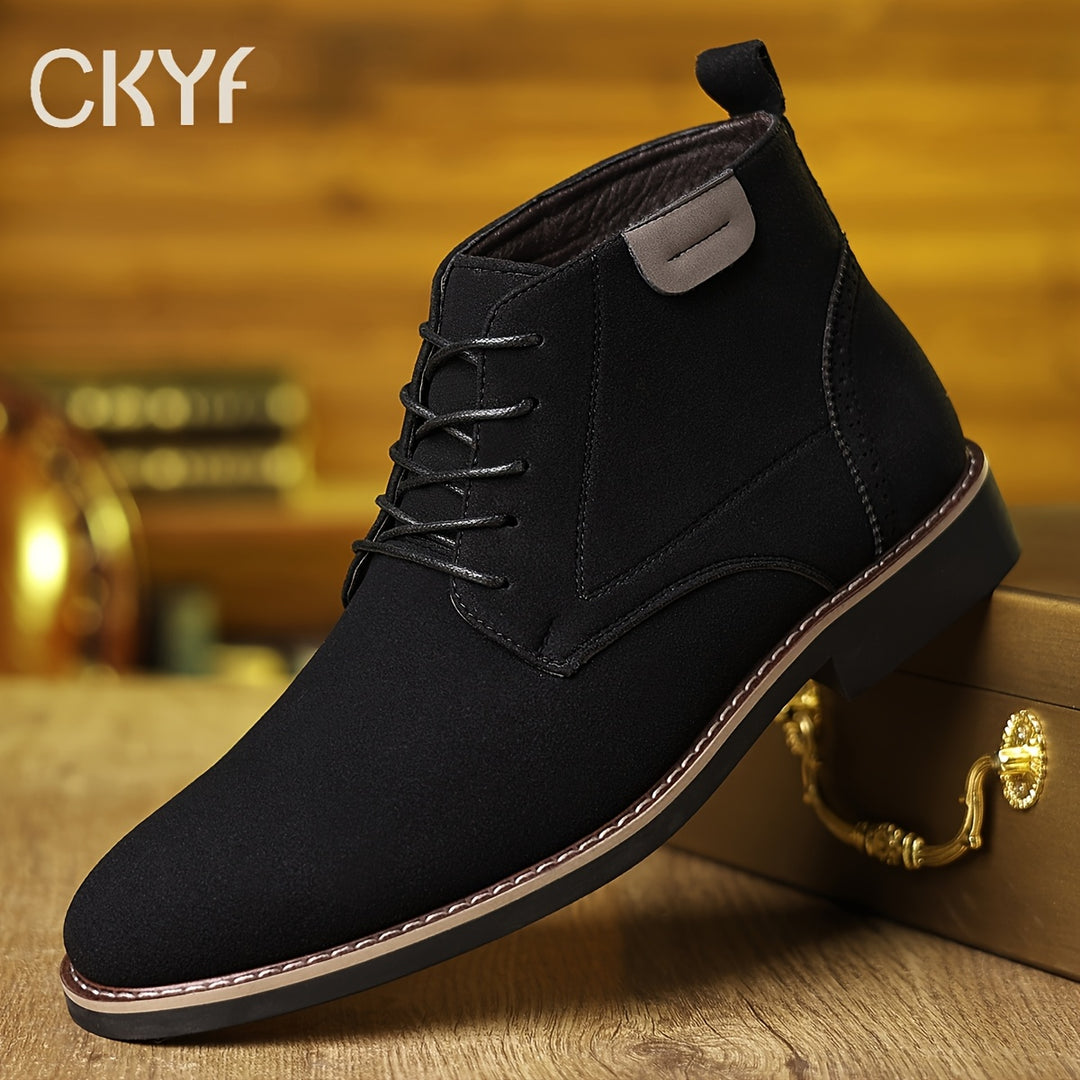 Oliver | Refined Lace-Up Ankle Boots