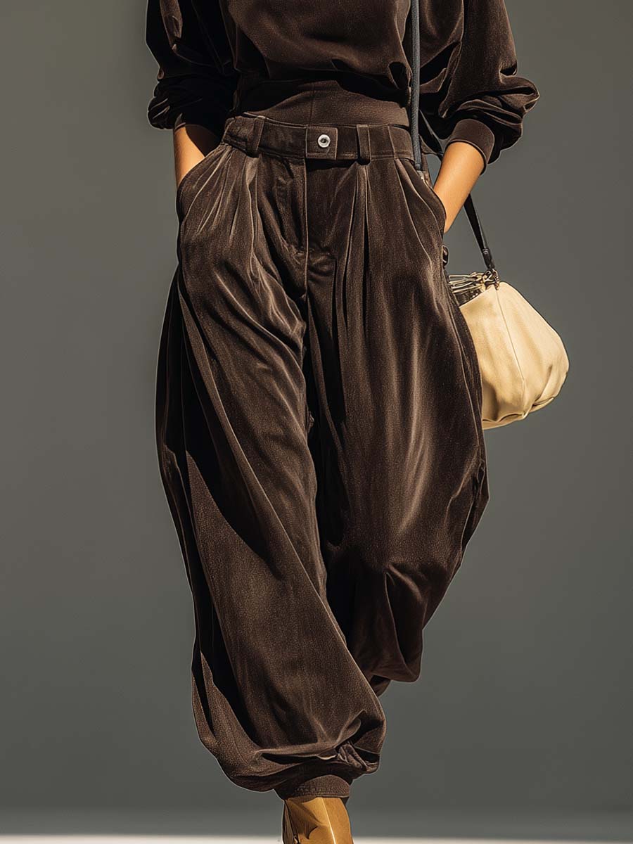 Melisande | Relaxed Cowl-Neck Two-Piece Set