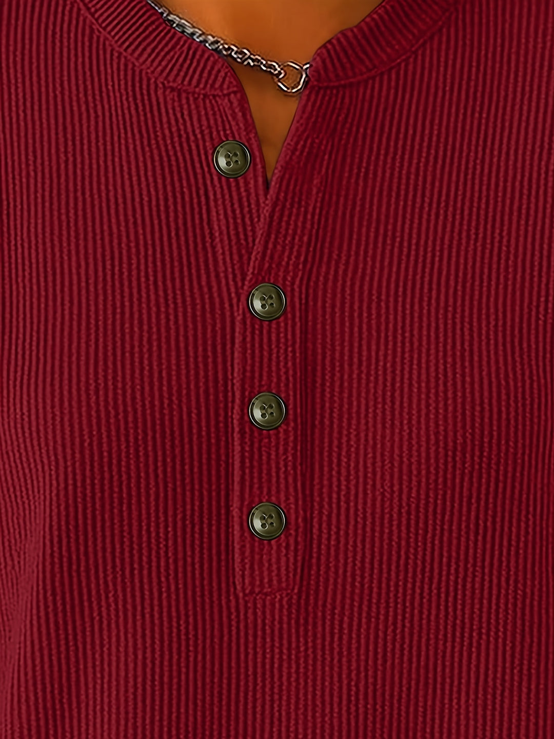 Corinne | Relaxed Button-Detail Top