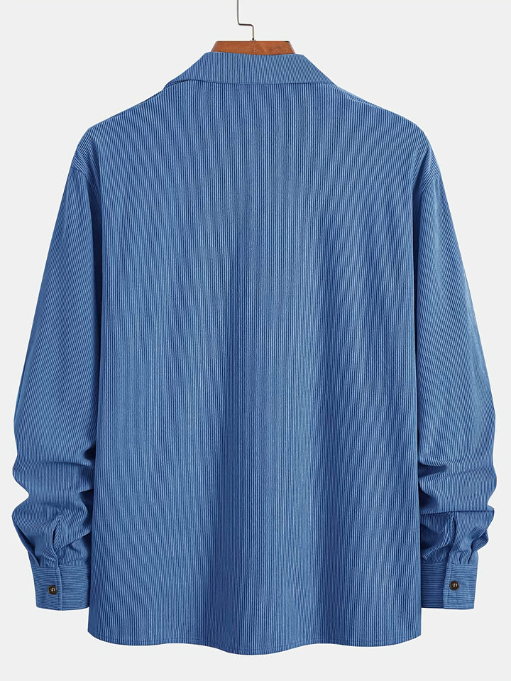 Dalton | Textured Ribbed Overshirt