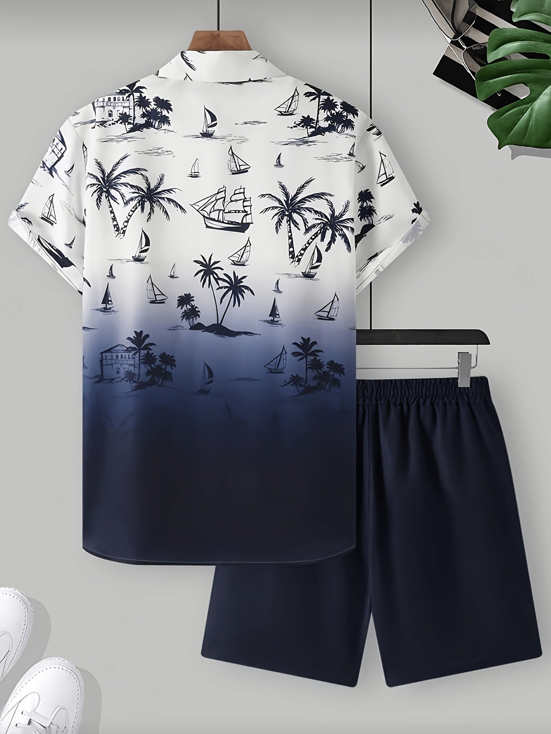 Carter | Coastal Print Two-Piece Set