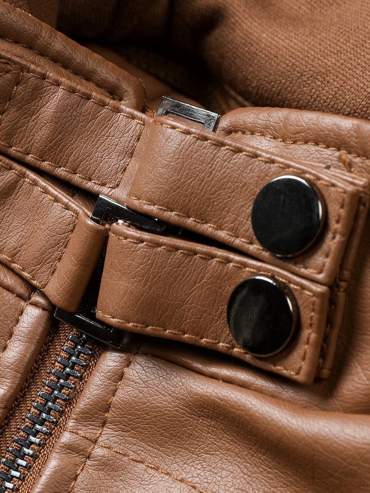 Rosabel | Layered Hooded Biker Jacket