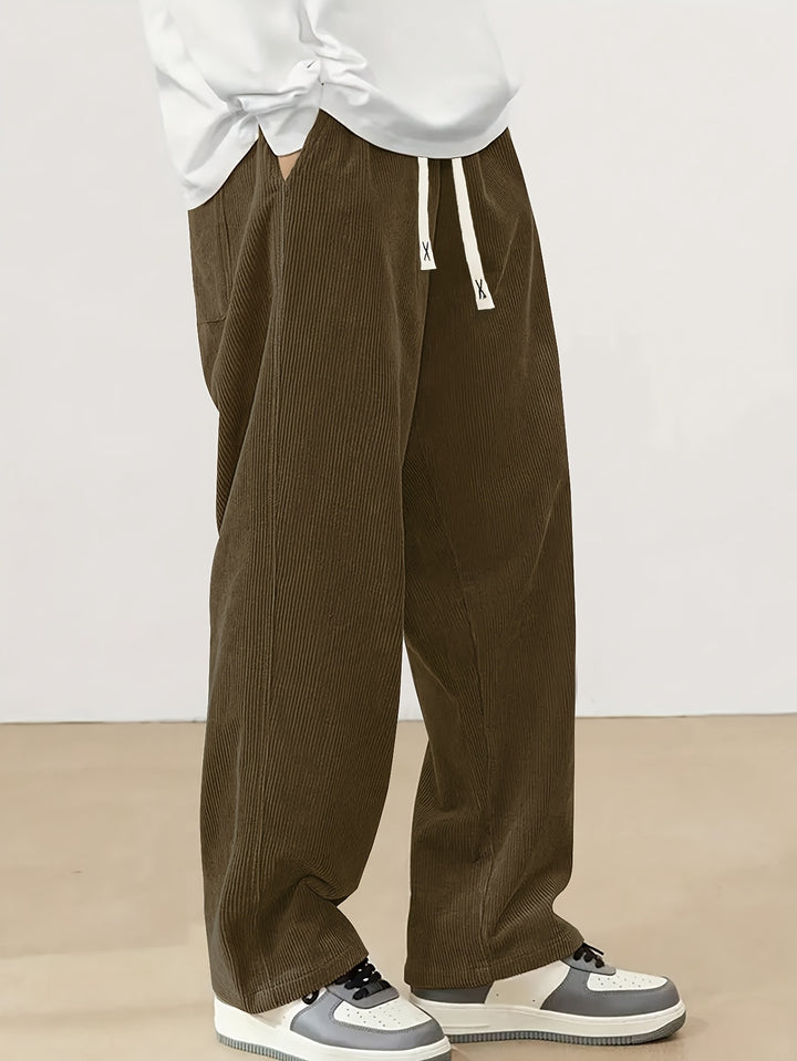 Wallace | Relaxed Straight-Leg Trousers