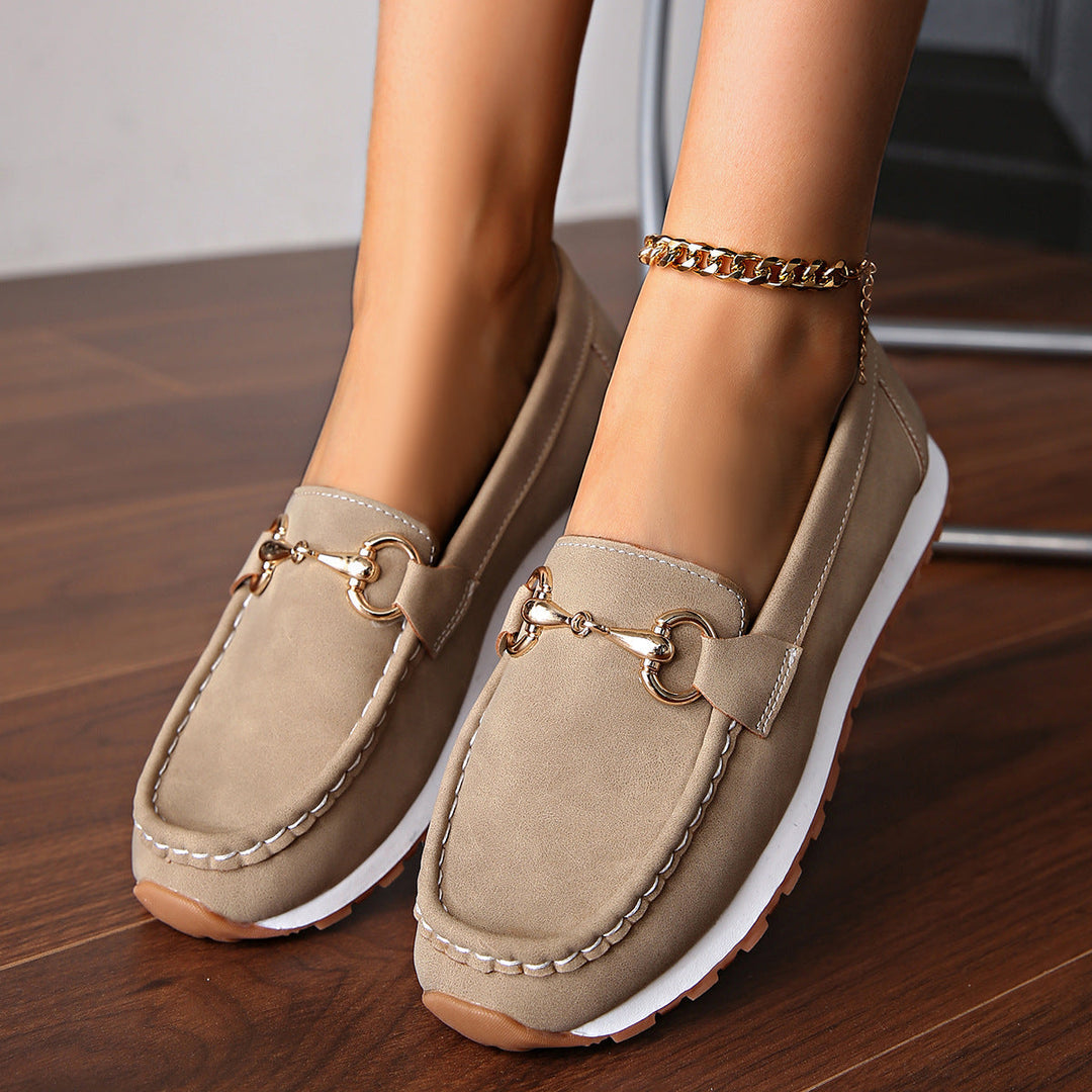 Giselle | Buckle Comfort Loafers