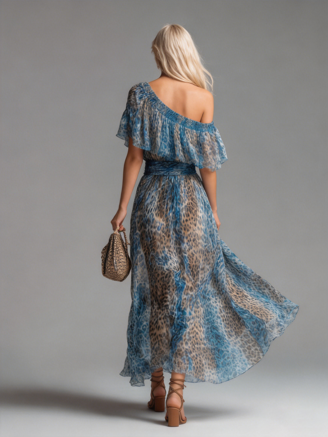 Carys | Off-Shoulder Ruffle Maxi Dress