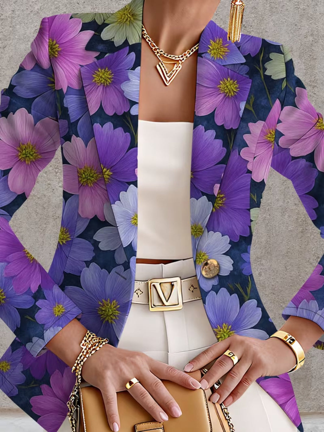Katherine | Blooming Floral Blazer