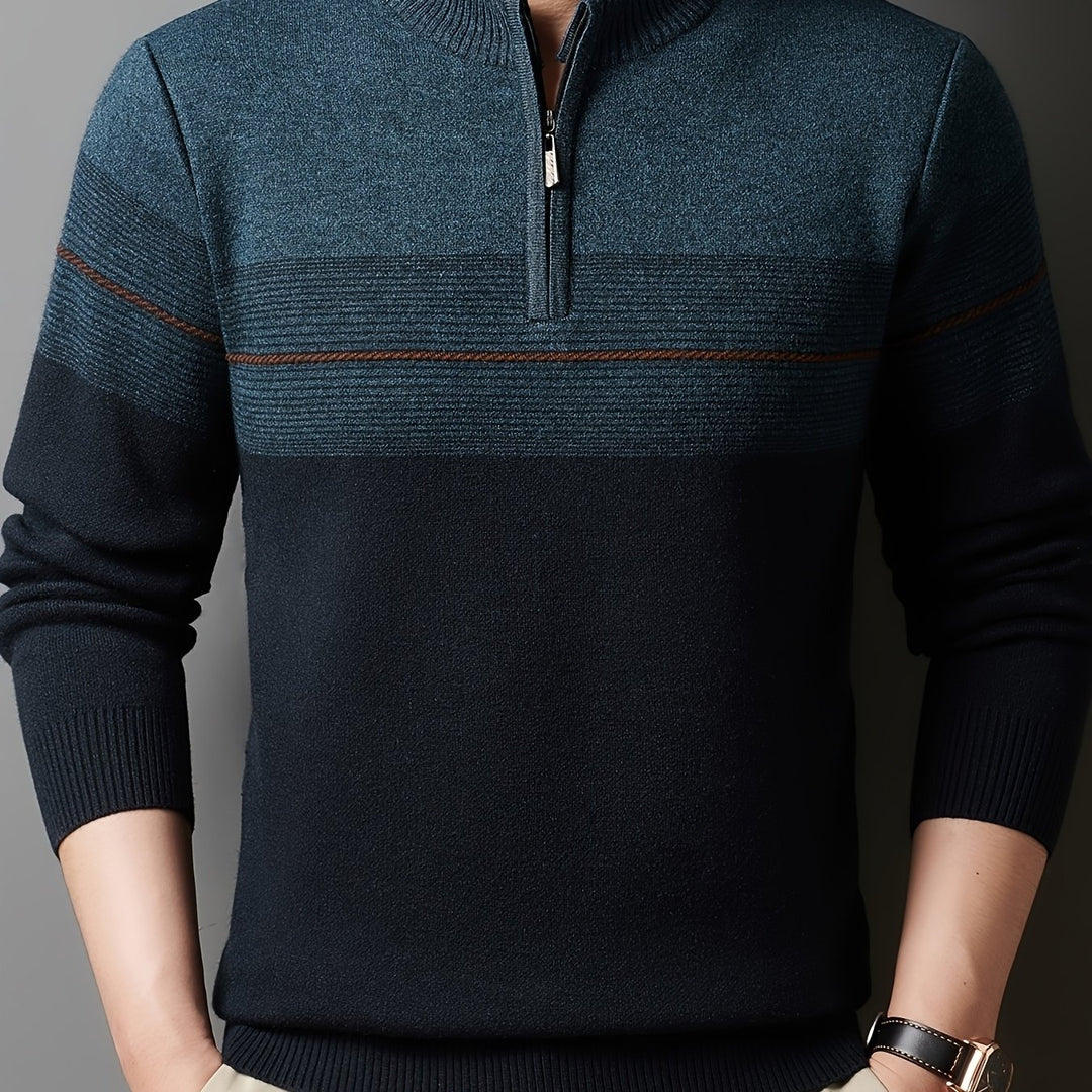 Redmond | Half-Zip Mock Neck Jumper