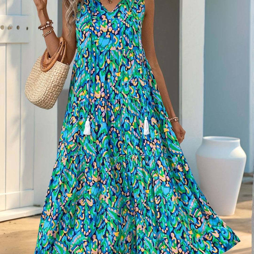 Poppy | Tiered Boho Summer Maxi Dress