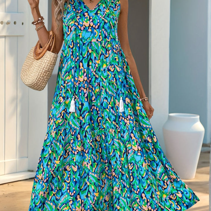 Poppy | Tiered Boho Summer Maxi Dress