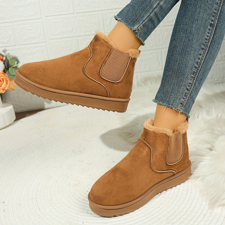 Freya | Cosy Platform Ankle Boots