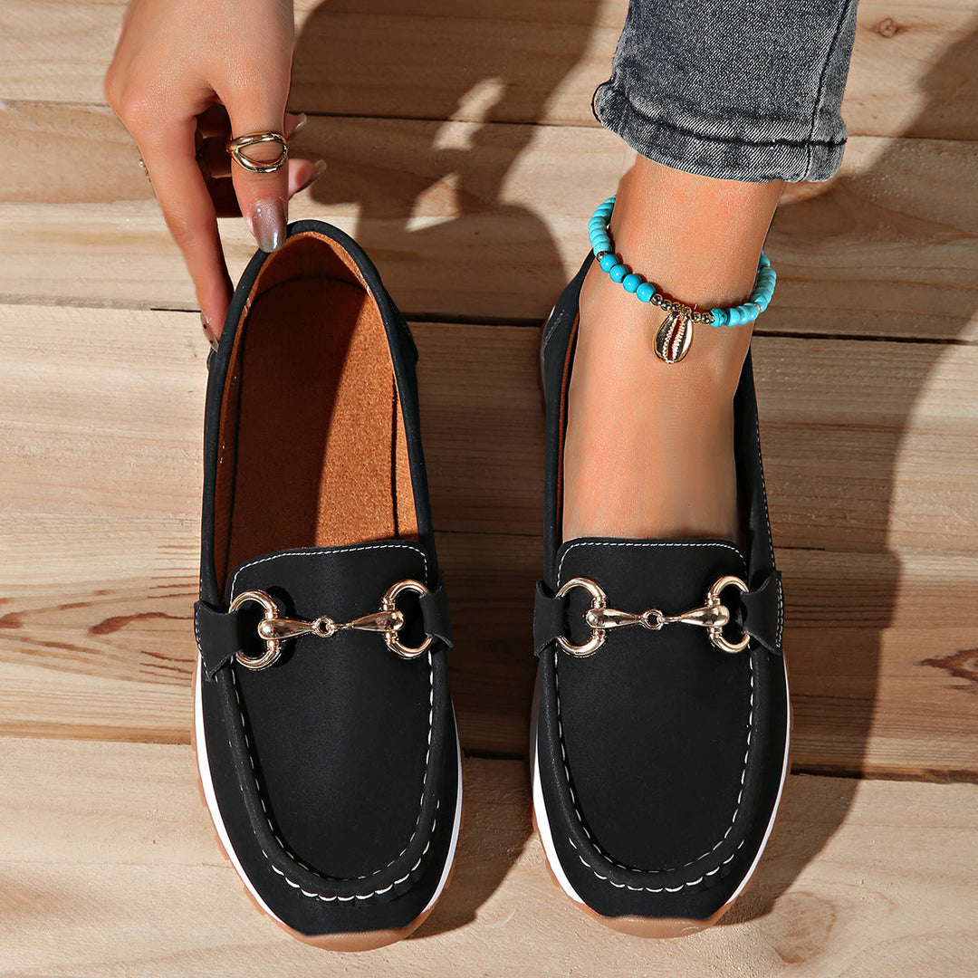 Giselle | Buckle Comfort Loafers