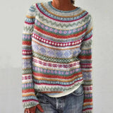 Lois | Patterned Nordic Jumper