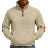 Weston | Textured Quarter-Zip Sweatshirt