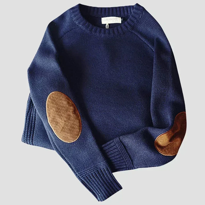 Gregory | Classic Elbow-Patch Jumper