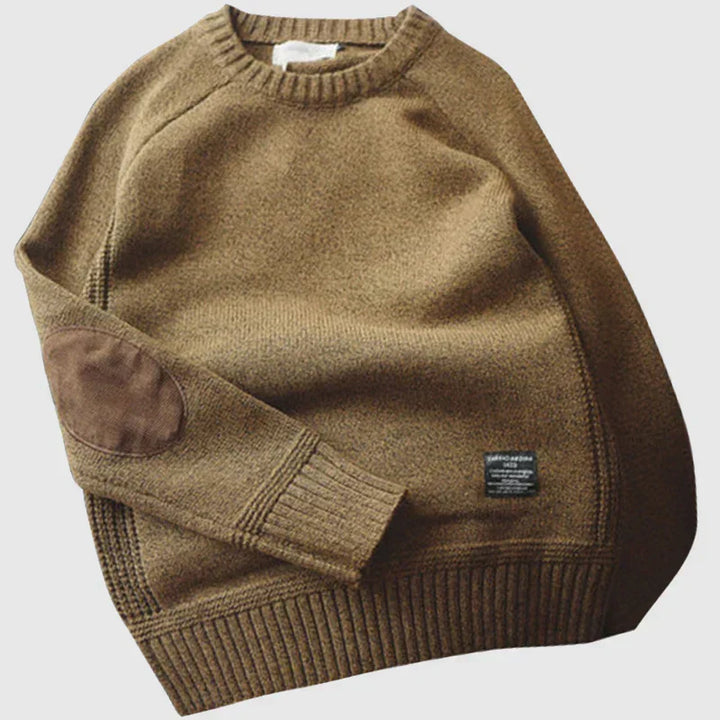 Gregory | Classic Elbow-Patch Jumper
