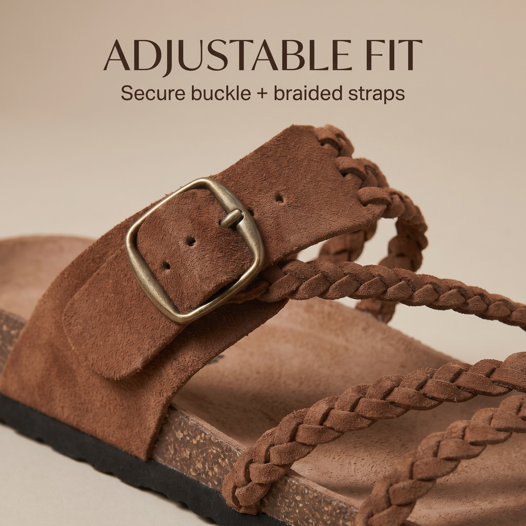Nolan | Braided Comfort Sandals