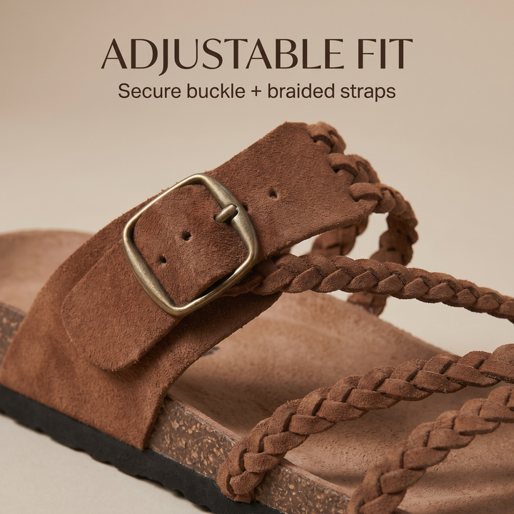 Nolan | Braided Comfort Sandals