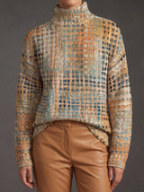 Emberly | Speckled Weave Turtleneck Jumper