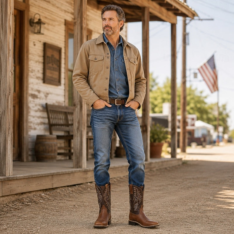 Wyatt | Square-Toe Western Boots