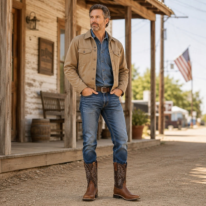 Wyatt | Square-Toe Western Boots
