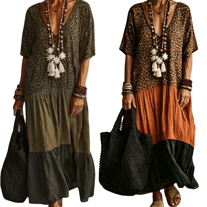 Brynn | Bohemian Tiered Maxi Dress