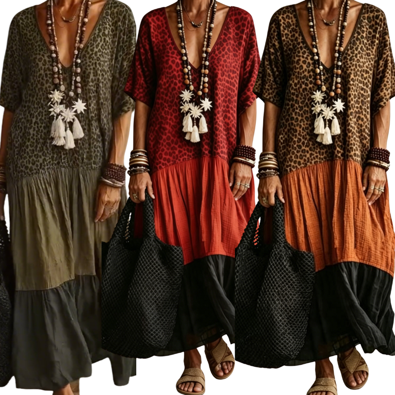 Brynn | Bohemian Tiered Maxi Dress