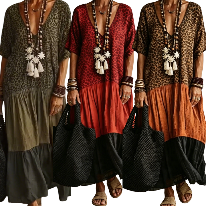 Brynn | Bohemian Tiered Maxi Dress