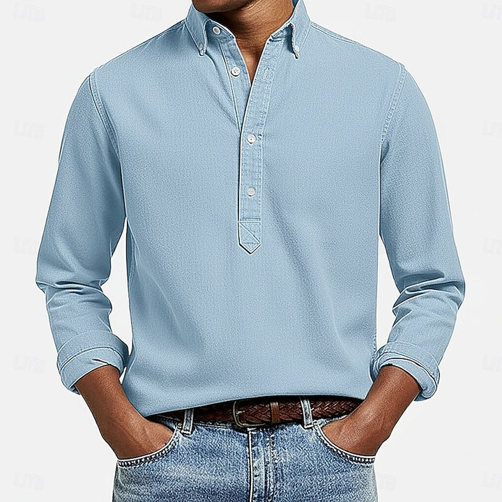 Nolan | Relaxed Popover Shirt