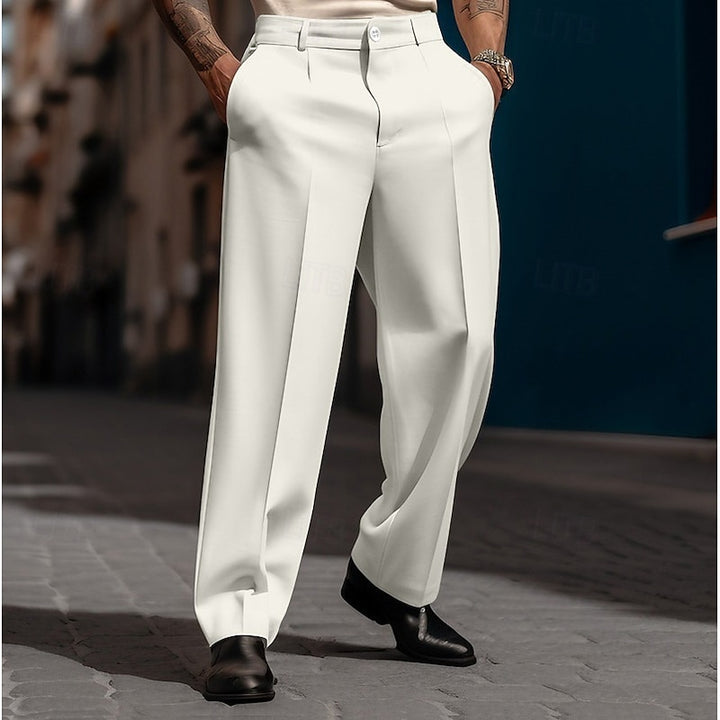 Leland | Tailored Straight-Leg Trousers