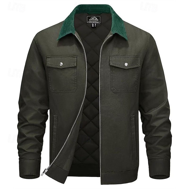 Marshall | Rugged Contrast-Collar Jacket