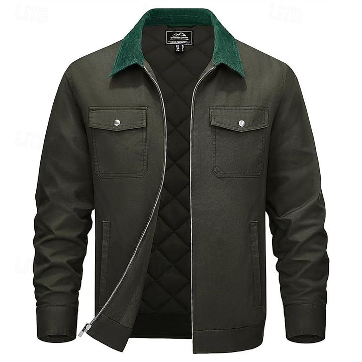 Marshall | Rugged Contrast-Collar Jacket