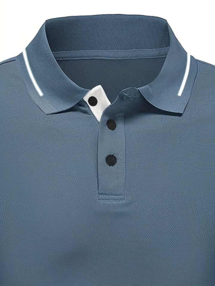 Russell | Refined Long-Sleeve Polo Shirt